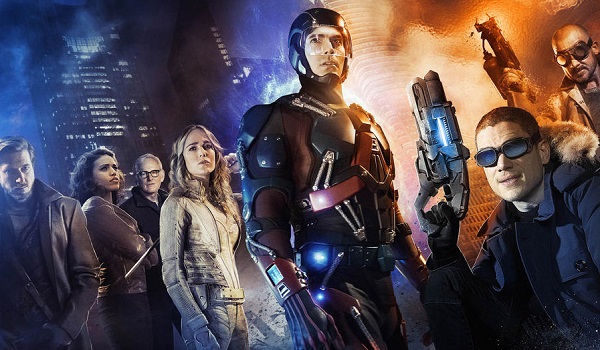 DC's Legends of Tomorrow -- Image LGD01_JN_0001 -- Pictured (L-R): Arthur Darvill as Rip Hunter, Ciara Renee as Kendra/Hawkgirl, Victor Garber as Professor Martin Stein, Caity Lotz as White Canary, Brandon Routh as Ray Palmer/Atom, Wentworth Miller as Leonard Snart/Captain Cold, and Dominic Purcell as Mick Rory/Heat Wave -- Credit: Jordan Nuttall/The CW -- ÃÂ© 2015 The CW Network, LLC. All Rights Reserved.